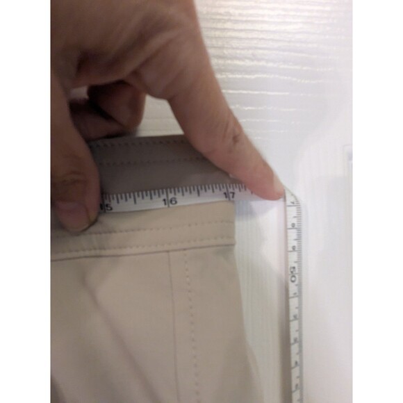 Eddie Bauer Tan Sightscape Horizon Convertible Roll-Up Pants Women's Sz 14 NEW - Picture 9 of 15